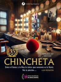El Teatro Hespérides acoge este viernes el espectáculo ‘Chincheta, 35 años más canario que el plátano’