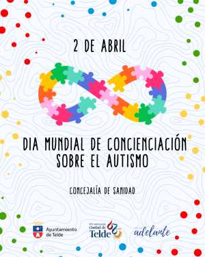 Telde se ilumina de azul por el Día Mundial de Concienciación sobre el Autismo