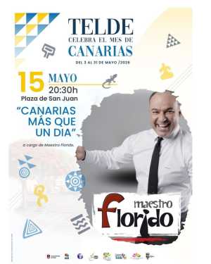 La Plaza de San Juan se llena de risas y canariedad este viernes con Maestro Florido