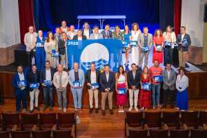 El Teatro Consistorial de Gáldar acoge la entrega de las Banderas Azules de Canarias