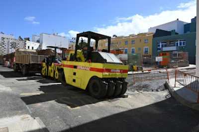 El asfaltado de las calles Doramas y Tamarán obliga miércoles y jueves al cierre de varias vías en la zona, incluida la subida y bajada de El Agujero