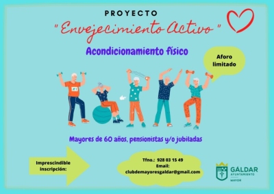 La Concejalía del Mayor retoma el lunes las actividades del proyecto de &#039;Envejecimiento activo&#039;