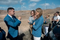 Gáldar muestra a la secretaria de Estado de Energía su apuesta por las energías renovables