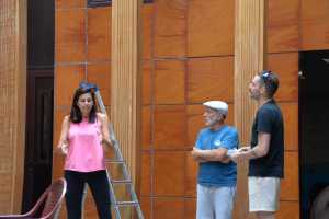 El actor de teatro, José Antonio González impartió un instructivo  Taller de Teatro en la Casa de la Cultura de Guía.