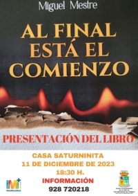 El oncólogo Miguel Mestre presenta su segundo libro: ‘Al final está el comienzo’