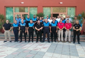 La Policía Local de Mogán celebra un curso de dispositivos electrónicos de control