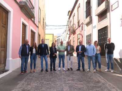 El Ayuntamiento de Guía recibe el apoyo del Gobierno de Canarias para el área de estacionamiento de autocaravanas en tránsito de Montaña Alta