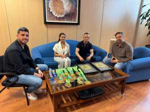 El Ayuntamiento de Telde felicita a Tatiana Macías y al Team Piraña por una temporada cargada de éxitos