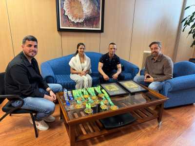 El Ayuntamiento de Telde felicita a Tatiana Macías y al Team Piraña por una temporada cargada de éxitos