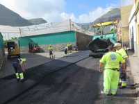 Las obras de asfaltado de la carretera de San Felipe se amplían hasta el próximo lunes