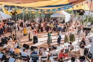 Mogán celebra un Día de Canarias con sabor a leche de cabra y tradición