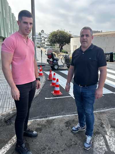 Juntos por Guía celebra la ejecución de las obras de asfalto en los barrios del Casco de Guía, La Atalaya y Montaña Alta.