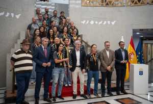 Clavijo destaca el regreso del Rocasa Gran Canaria a lo más alto del balonmano femenino español
