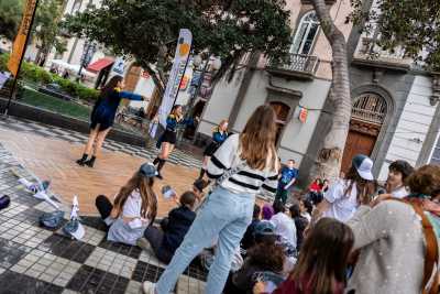 La plaza de Las Ranas acoge un encuentro de breaking y danzas urbanas en el marco de la candidatura LPGC’31