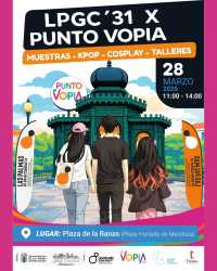 La candidatura LPGC’31 promueve junto al Punto Vopia los espacios urbanos creativos para la infancia y juventud