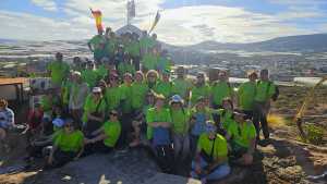 Envejecimiento Activo completa una caminata de 60 participantes a la Cruz de Grimón