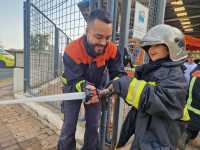 Los escolares de Telde conocen los servicios de seguridad y emergencias