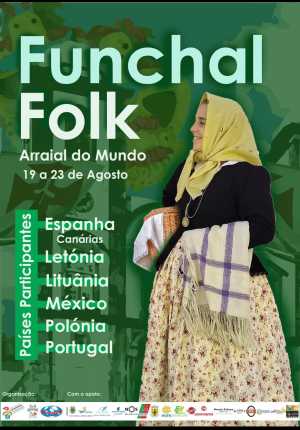 La Agrupación Folclórica Coros y Danzas de Ingenio representa a España en el Festival Funchal Folk-Arraial do Mundo