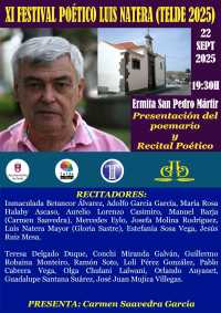 Agenda Cultural e Telde del 22 al 28 de septiembre