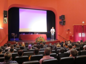 Gran éxito de las I Jornadas de Salud Laboral organizadas por el IES Noroeste inauguradas hoy por Pedro Rodríguez