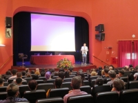 Gran éxito de las I Jornadas de Salud Laboral organizadas por el IES Noroeste inauguradas hoy por Pedro Rodríguez