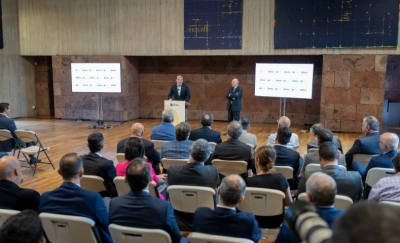 El presidente de Canarias reconoce el papel de Binter en el desarrollo socioeconómico de las Islas en la presentación de la nueva ruta a Madrid