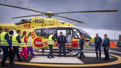 El Gobierno presenta el nuevo servicio de helicópteros medicalizados del SUC con una inversión de 39 millones de euros