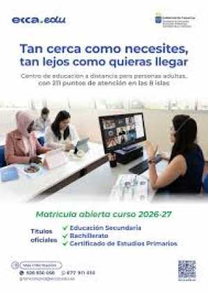 Ecca.edu abre el periodo de matrícula en los Centros de Orientación de Guía para el curso 2026/2027