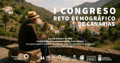 Gáldar acoge el I Congreso sobre Reto Demográfico de Canarias para anticipar soluciones a los desafíos poblacionales