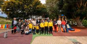Saucillo reinaugura el parque infantil, una renovación incluida en el Plan de Barrios