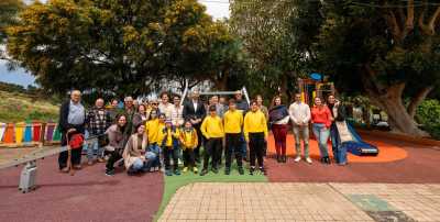 Saucillo reinaugura el parque infantil, una renovación incluida en el Plan de Barrios
