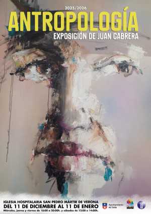 Juan Cabrera presenta “Antropología”, una exposición que explora la esencia humana en la Ermita San Pedro Mártir de Verona