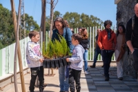 El Aula de la Naturaleza de Verdejo, en las medianías de Guía,  ofrece este mes  una amplia programación de talleres familiares y actividades de sensibilización agroambiental