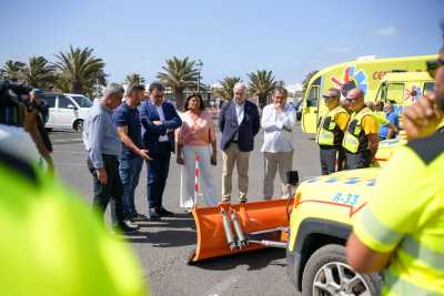 Política Territorial y Emerlan refuerzan su colaboración para mejorar la respuesta ante emergencias en Canarias
