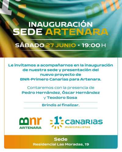 Nace BNR Artenara - Primero Canarias para impulsar una nueva etapa de participación y desarrollo en el municipio
