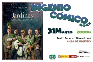 La obra ‘Jardines’, de la compañía Impromadrid, abre el programa del 25º Festival de Teatro ‘Ingenio Cómico’