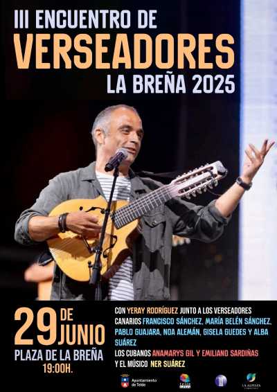 La Breña celebra este domingo el III Encuentro de Verseadores