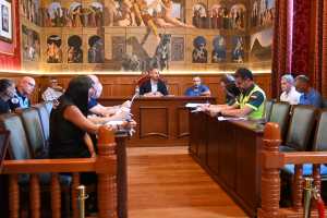 Celebrada la Mesa de Coordinación de Seguridad de las Fiestas de Navidad de Gáldar y el Carnaval