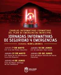 Gáldar impulsa un ciclo de jornadas sobre seguridad y emergencias para acercar el Plan Municipal a la ciudadanía