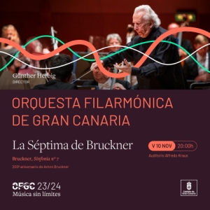 Günther Herbig dirige la Sinfonía nº 7 de Bruckner a la Orquesta Filarmónica de Gran Canaria