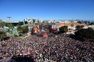 Cerca de 445.000 personas celebraron la fiesta del Carnaval de «Studio 54» en Las Palmas de Gran Canaria