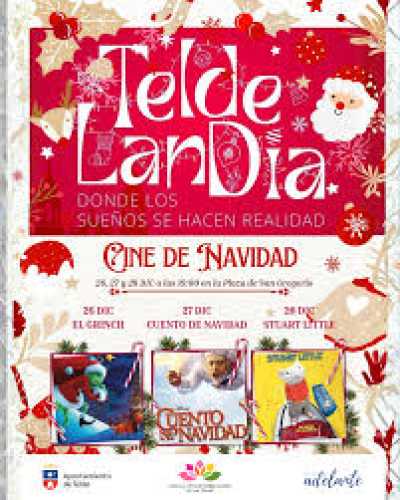 Teldelandia se convierte en un cine al aire libre con la proyección de tres películas navideñas este fin de semana