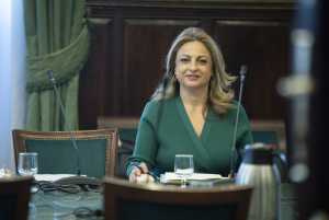 Cristina Valido destaca la importancia del GRS8 en Canarias y pide a Interior que aclare y garantice su permanencia