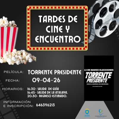 ‘Torrente presidente’ es la película elegida para disfrutar de las Tardes de Cine y Encuentro de la Universidad Popular de Guía este jueves