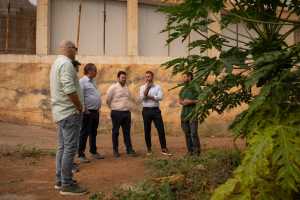 Frutania, gran distribuidor alemán, visita Canarias para trabajar con las empresas locales