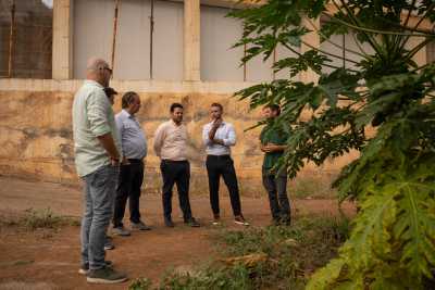 Frutania, gran distribuidor alemán, visita Canarias para trabajar con las empresas locales