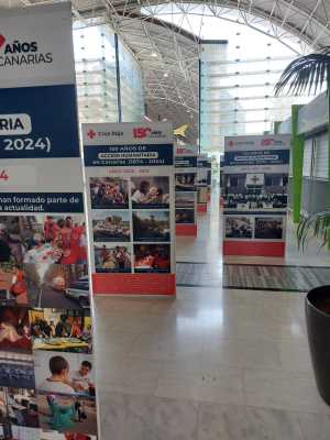 Inaugurada en Fuerteventura la exposición de los 150 años de Cruz Roja en Canarias