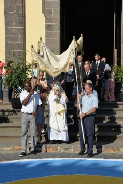 Guía celebró ayer la festividad del Corpus Christi