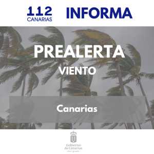 El Gobierno de Canarias declara la situación de prealerta por viento en el archipiélago