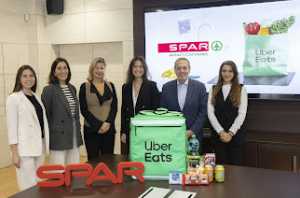 Spar Gran Canaria y Uber Eats renuevan su compromiso para mantener el servicio de venta online con entrega inmediata